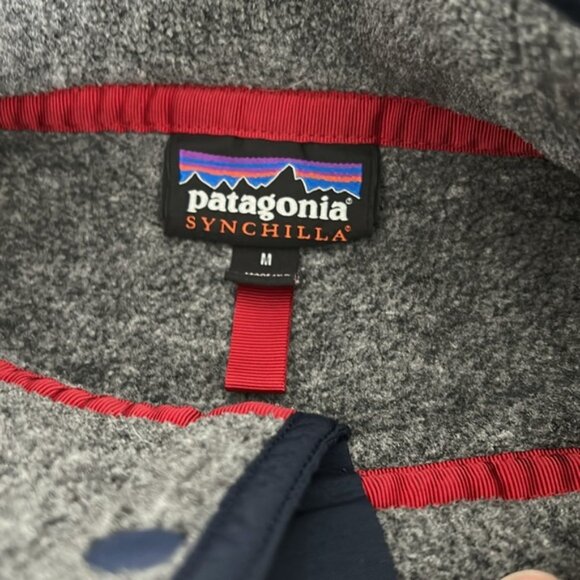 Patagonia Gray Fleece Pullover - Picture 2 of 5